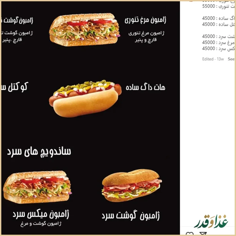 فست فود سیب