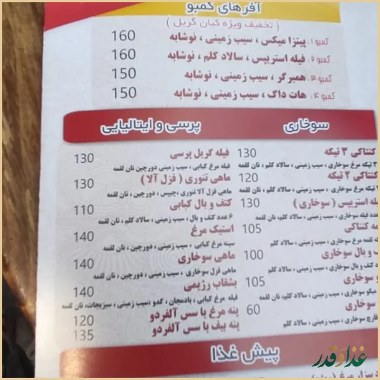 فست فود کیان گریل