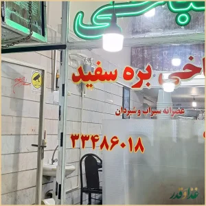 طباخی بره سفید