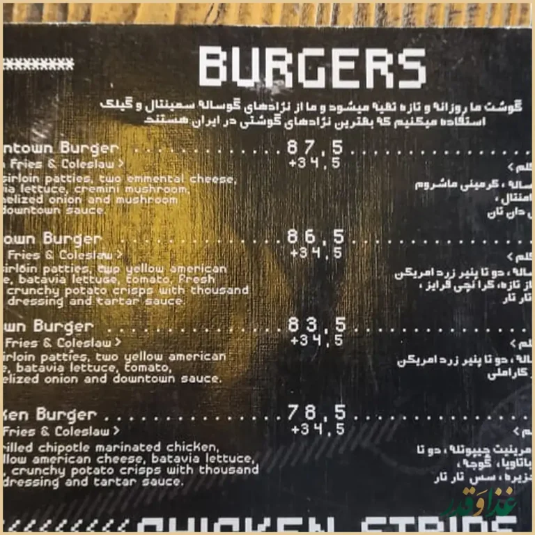 دان تان برگر پلنت