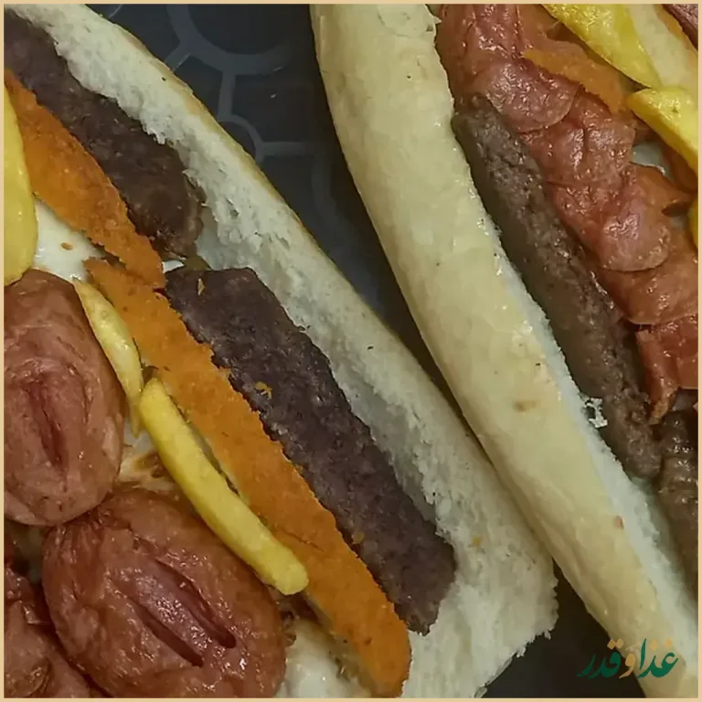 پیتزا و ساندویچ ما 2تا