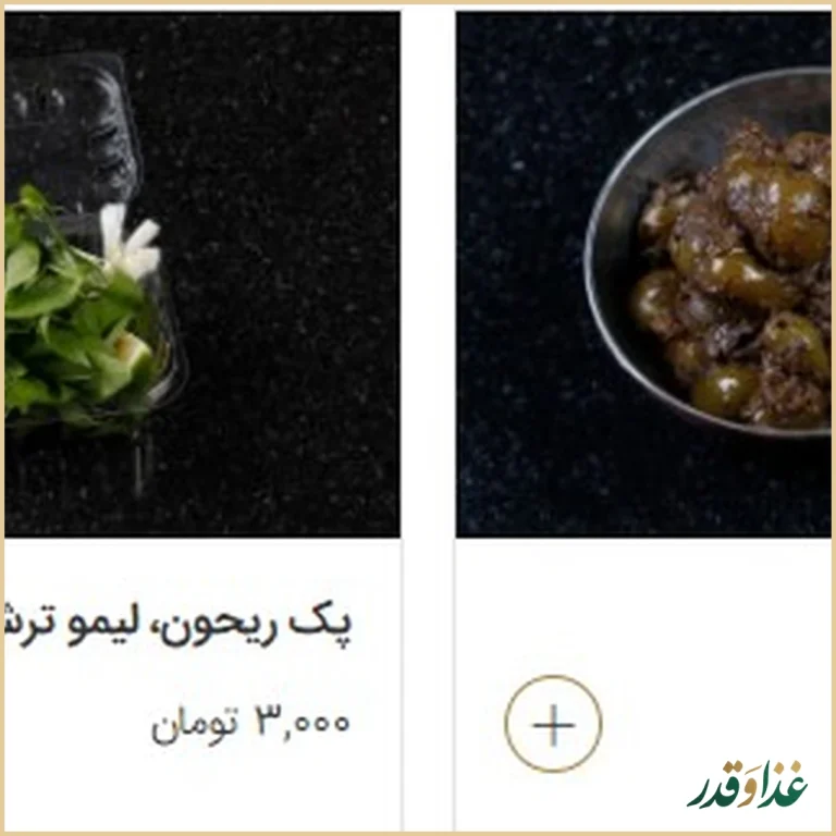 رستوران بیرون‌بر طریقت نو