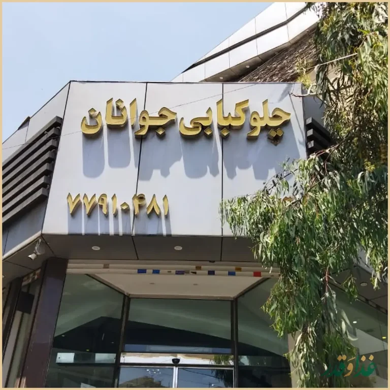چلو کبابی جوانان