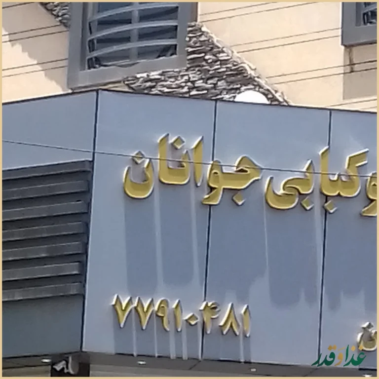 چلو کبابی جوانان
