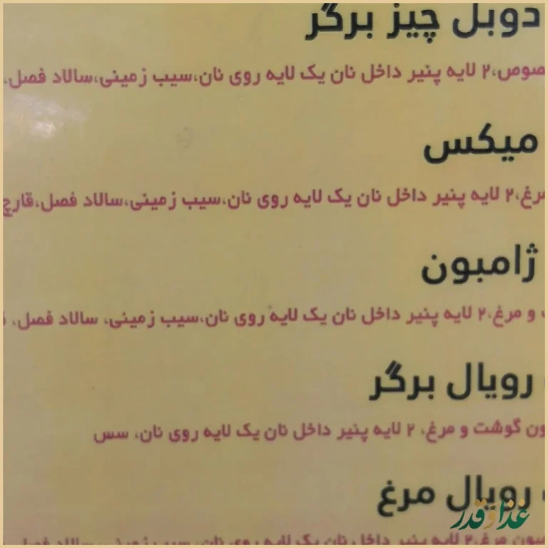 فست فود تین