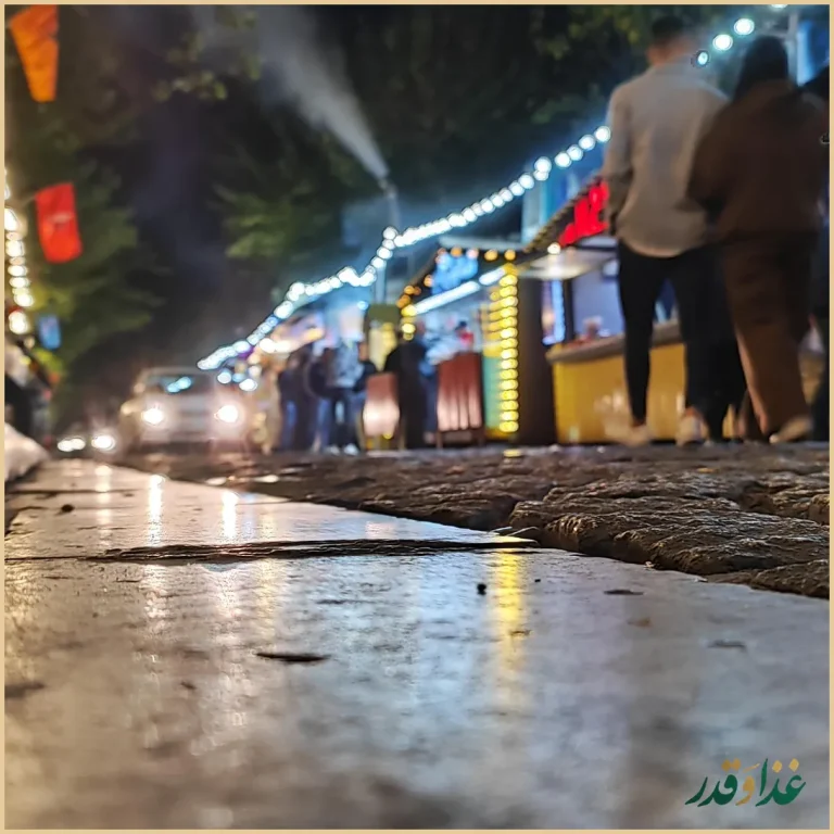 غذاهای خیابانی سی تیر