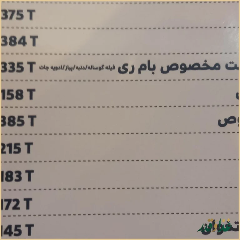 کافه رستوران بام ری