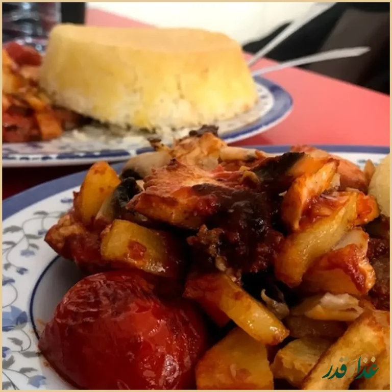 کباب تابه ای مخصوص حاج حسین