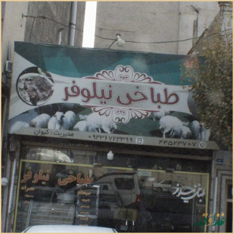 طباخی نیلوفر