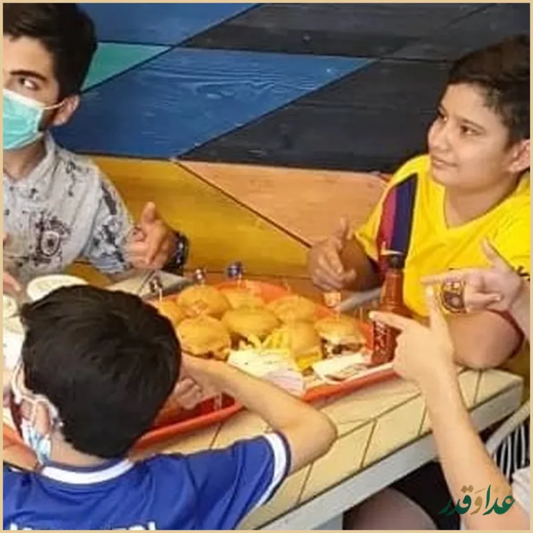 فست فود قلب سفید