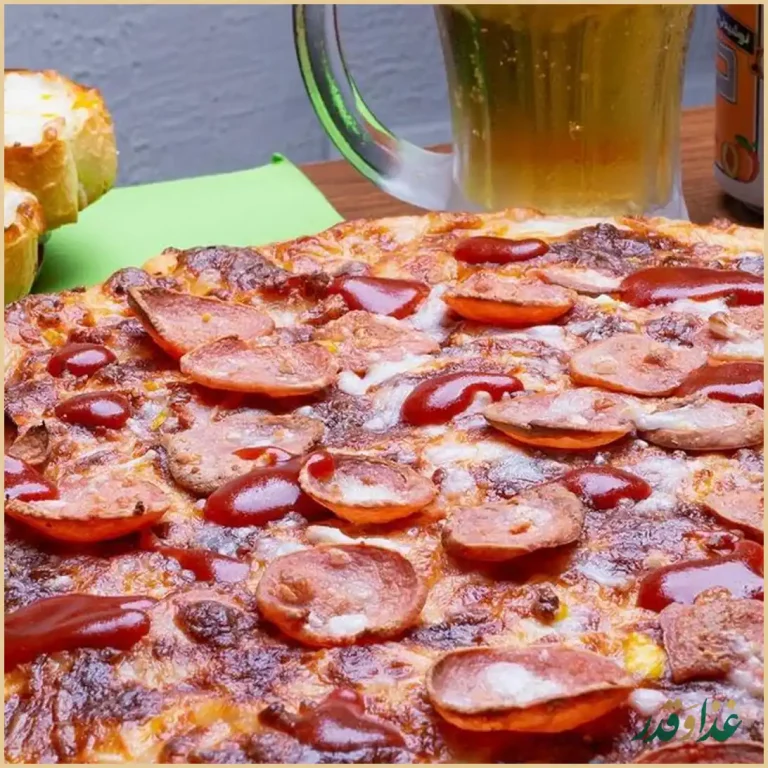 پیتزا در ب در