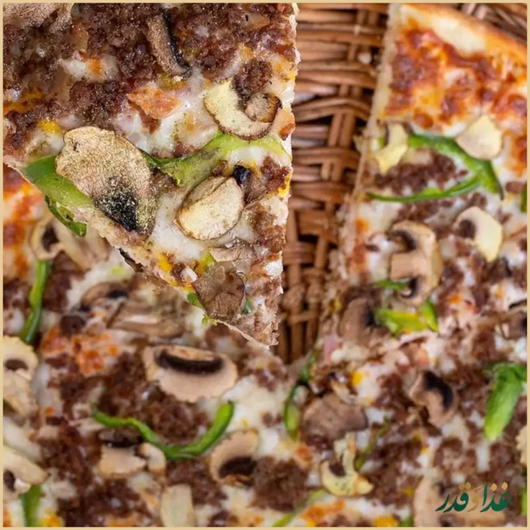 پیتزا در ب در