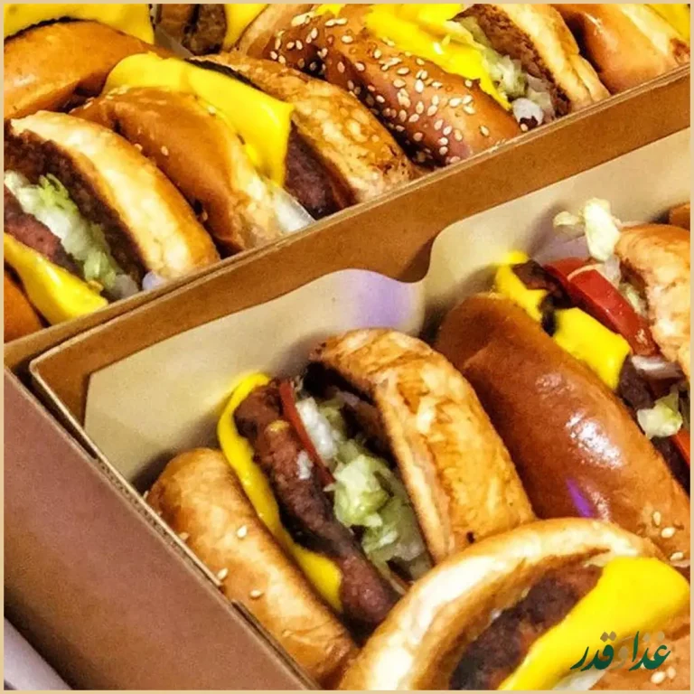 برگر اسلاید برگر