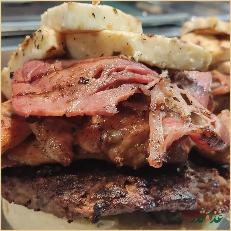 پیتزا سه فر