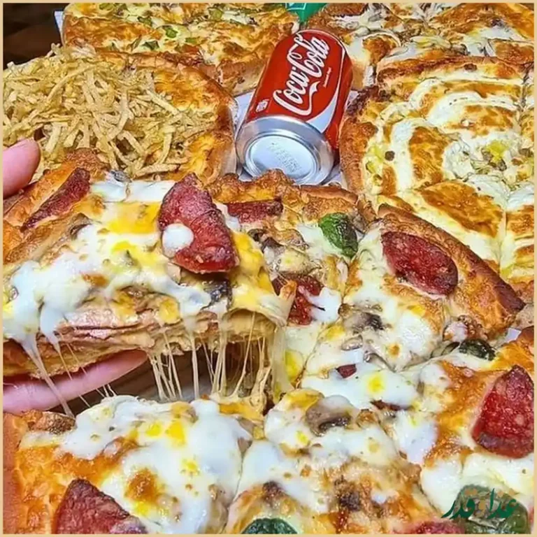 پیتزا سه فر