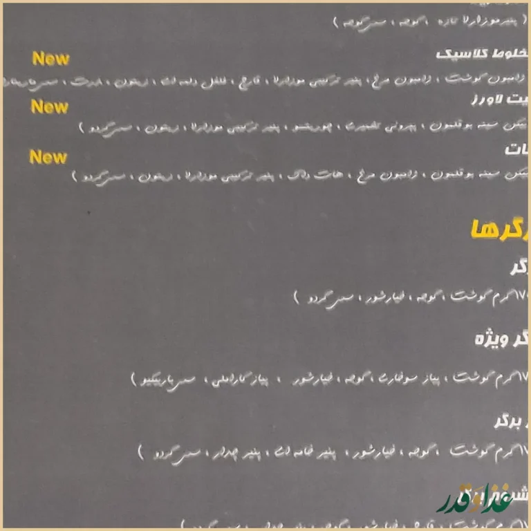 فست فود دکتر آرین