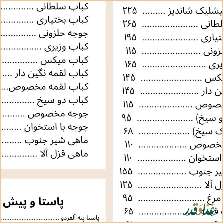 مجموعه رستوران زنجیره ای شاهین