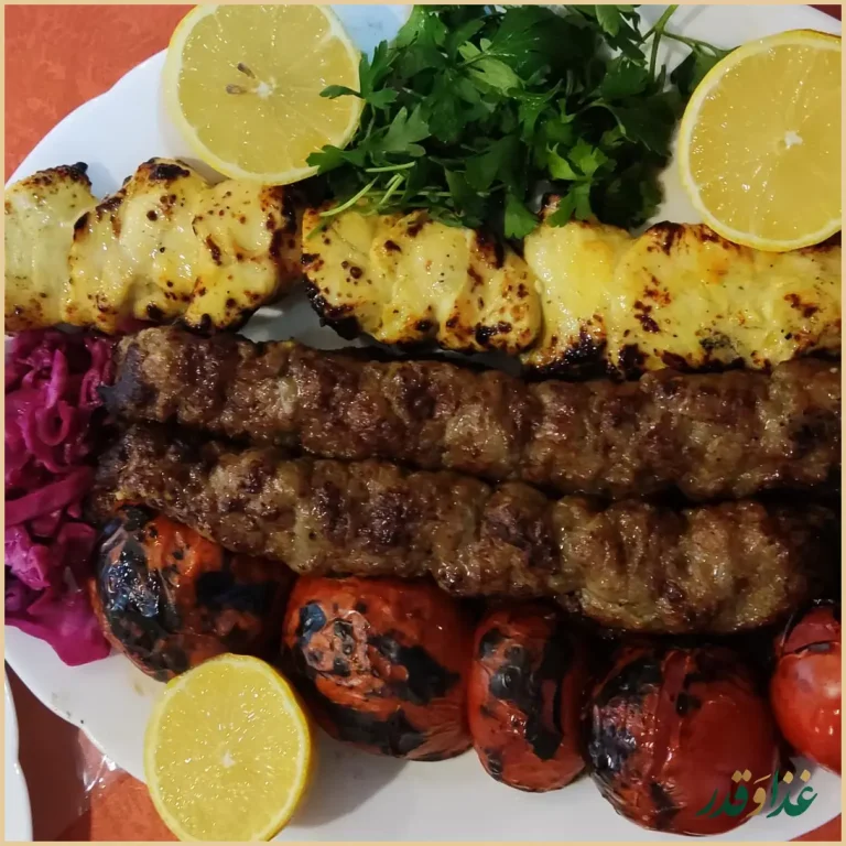 چلو کباب آبشار