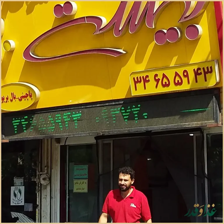 پیتزا، برگر، سوخاری بیست