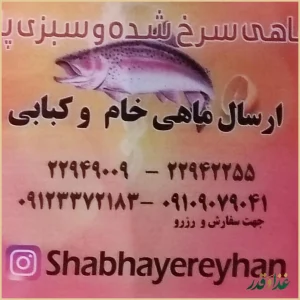 ماهی کباب سنتی شب های ریحان
