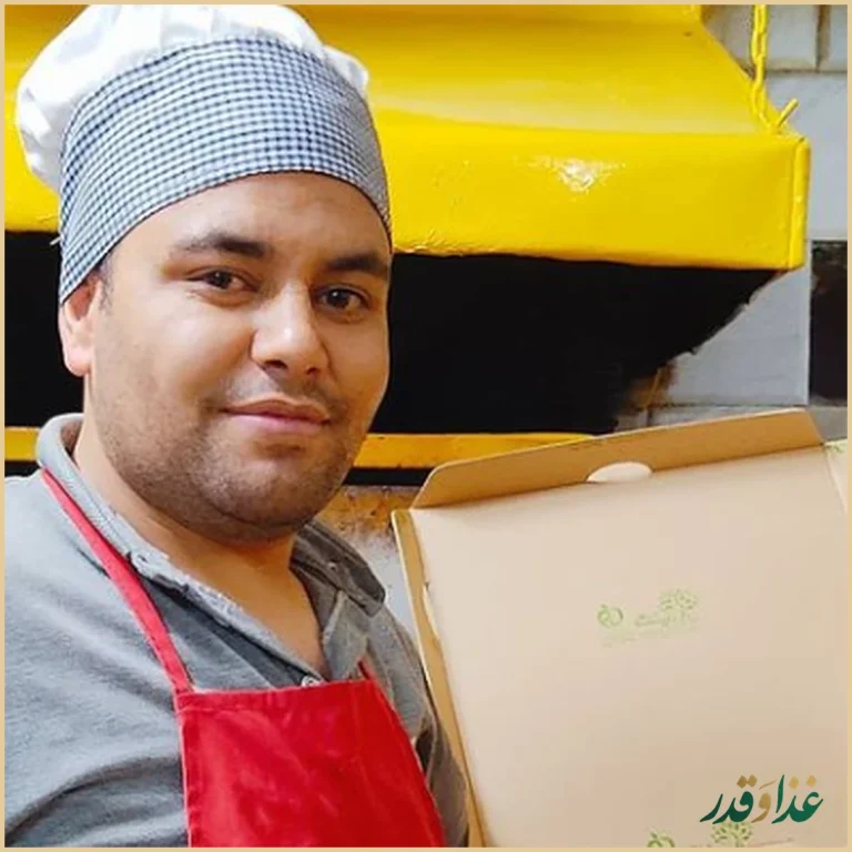 پیتزا ساندویچ رز زرد