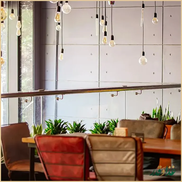 کافه محیط لانژ