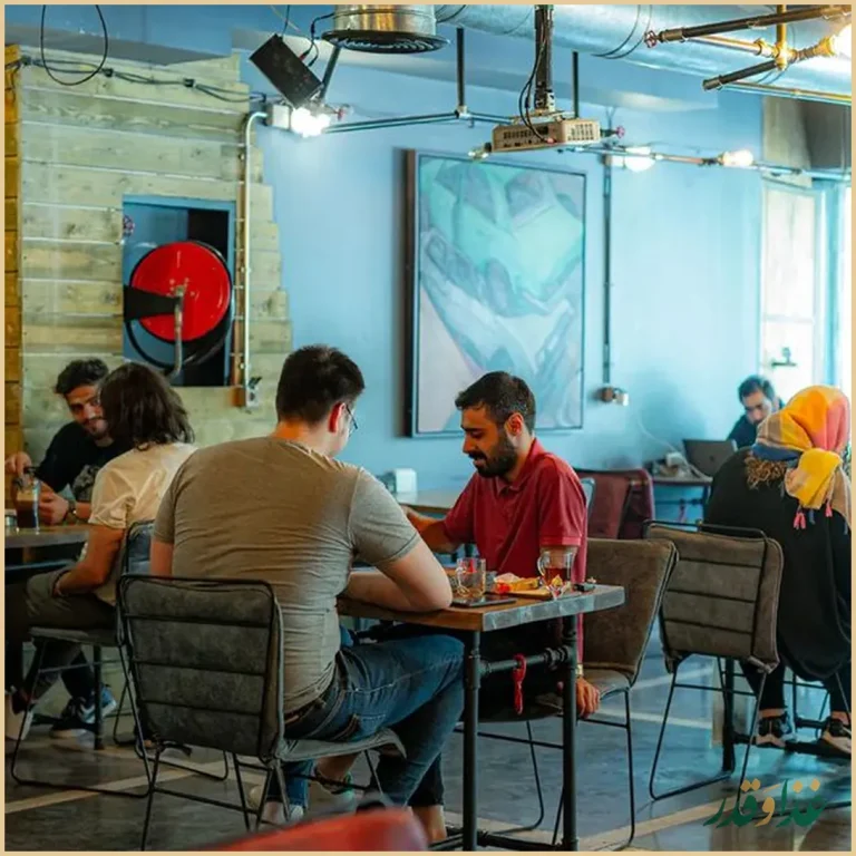 کافه محیط لانژ