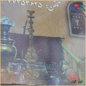 سفره خانه کلبه چوبی