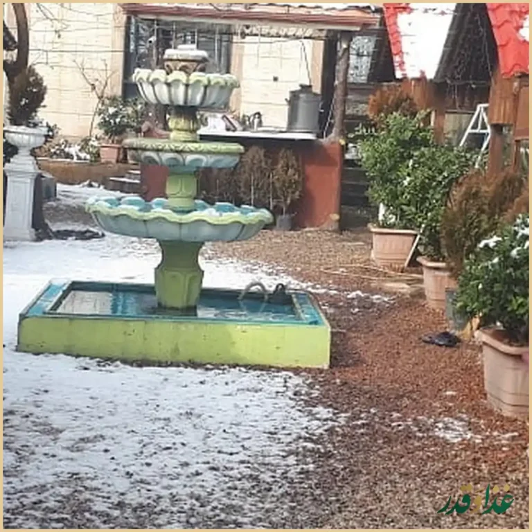 باغچه رستوران خانوادگی نگین شهران