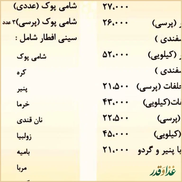 رستوران هانی
