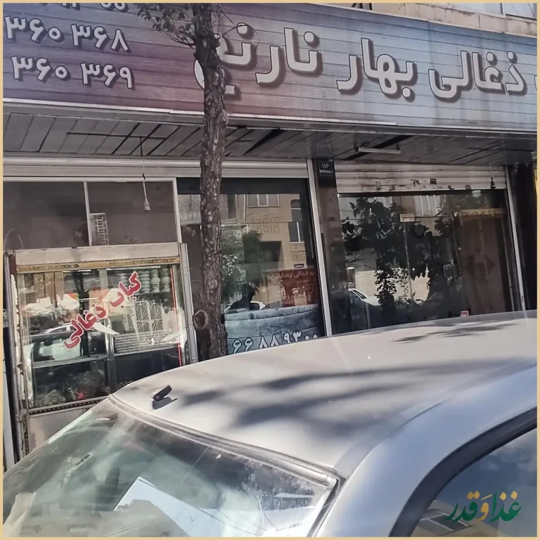 کباب ذغالی بهار نارنج