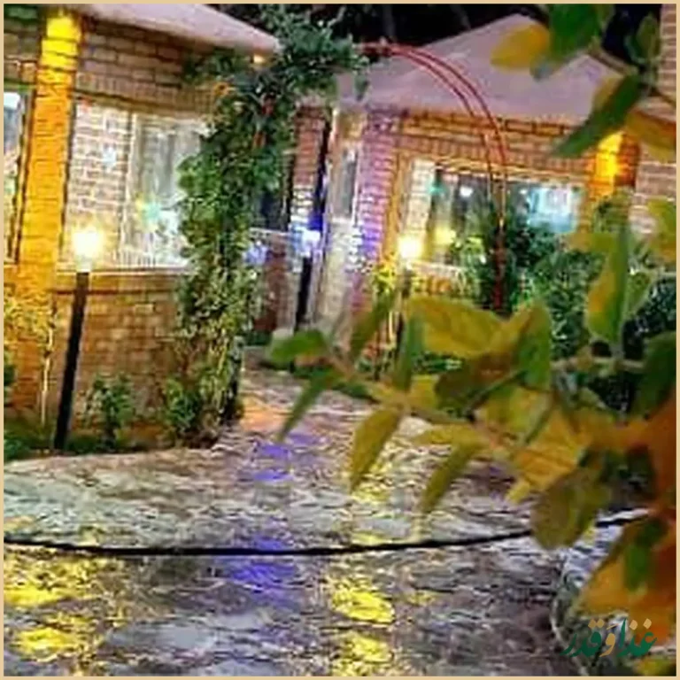 باغ رستوران عمارت نیما