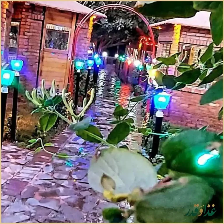 باغ رستوران عمارت نیما