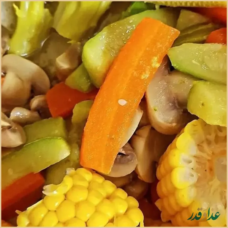 کترینگ چلو سفید