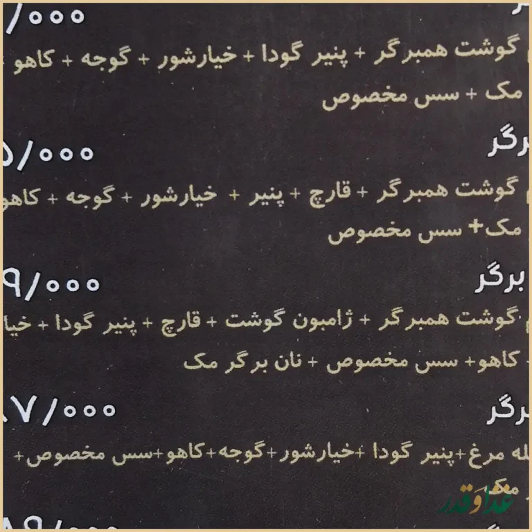فست فود هایدا
