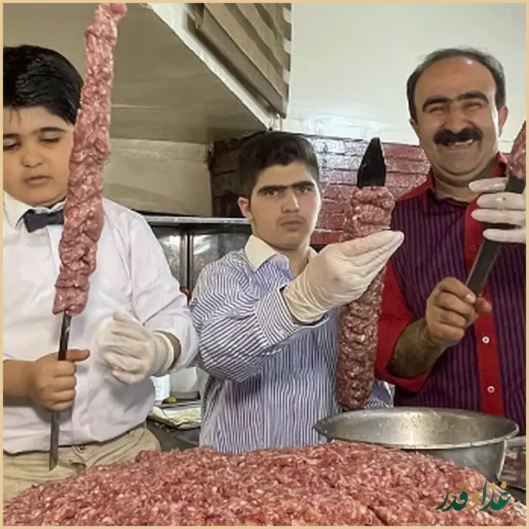 کباب سنتی تک بناب