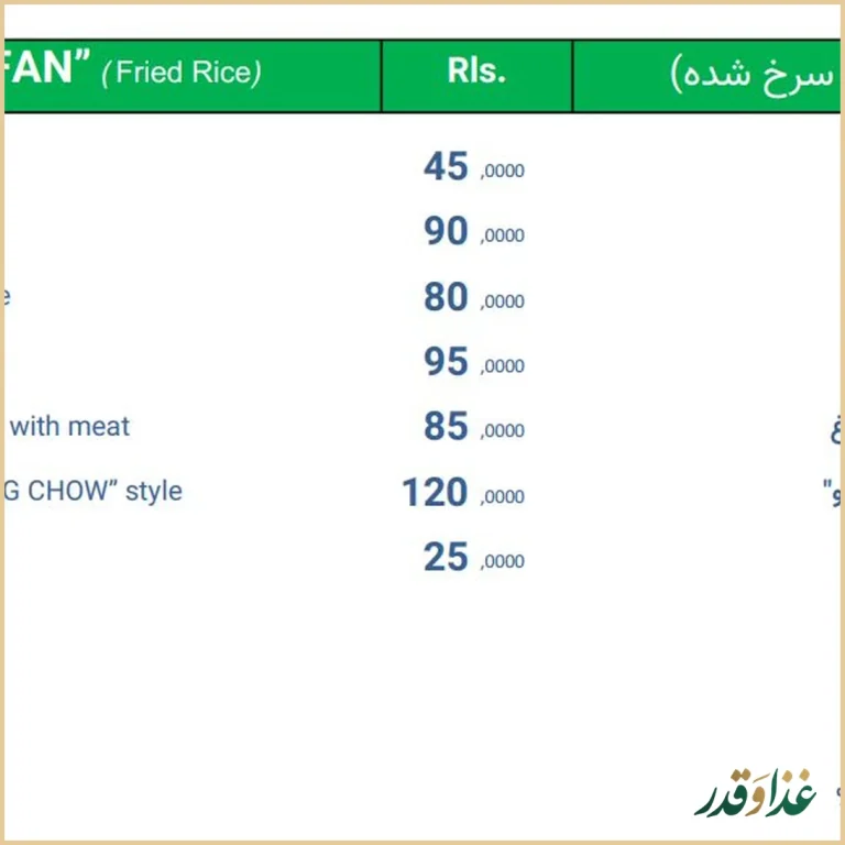 رستوران چینی