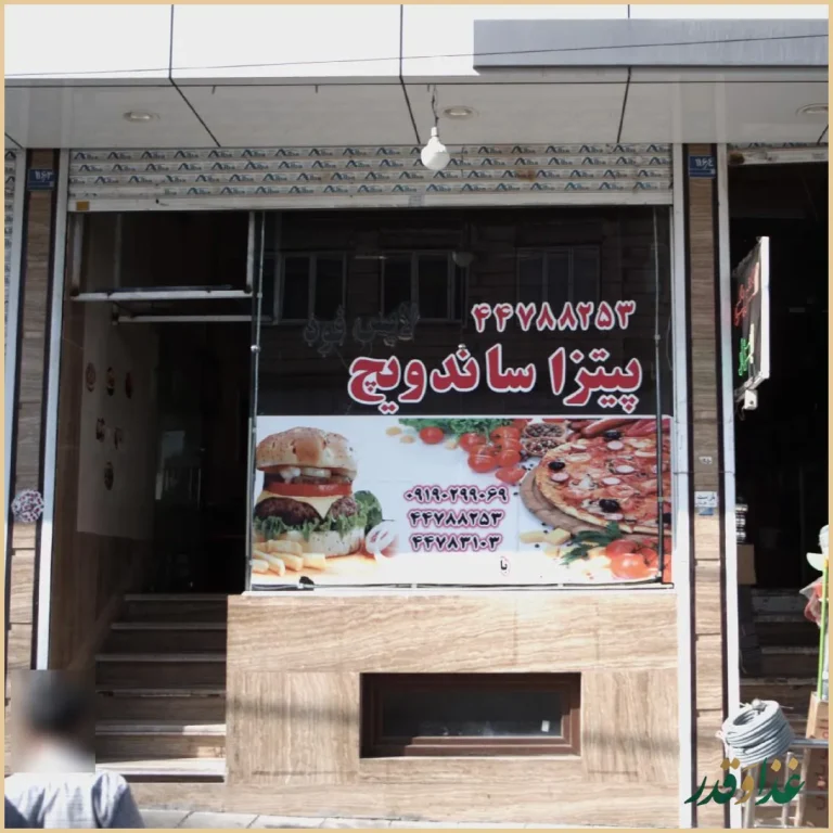 پیتزا و ساندویچ