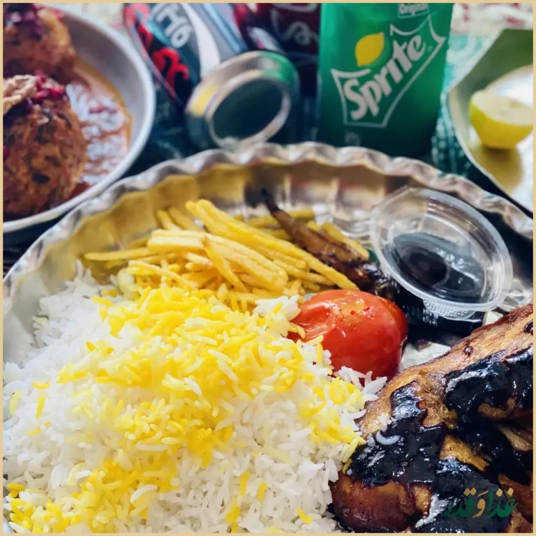 تهیه غذا خاتون