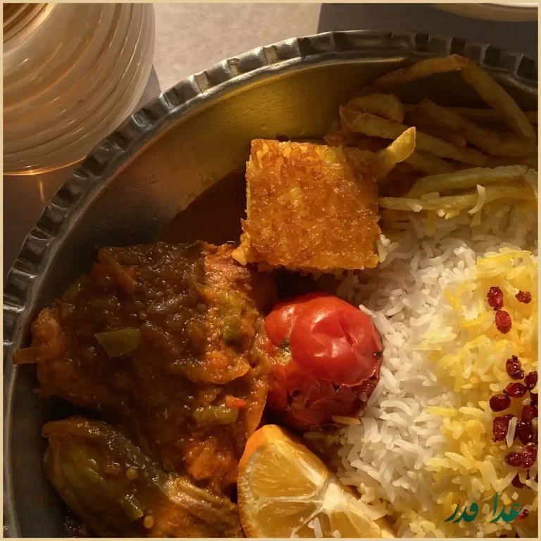 تهیه غذا خاتون