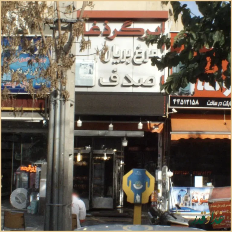 مرغ بریان صدف