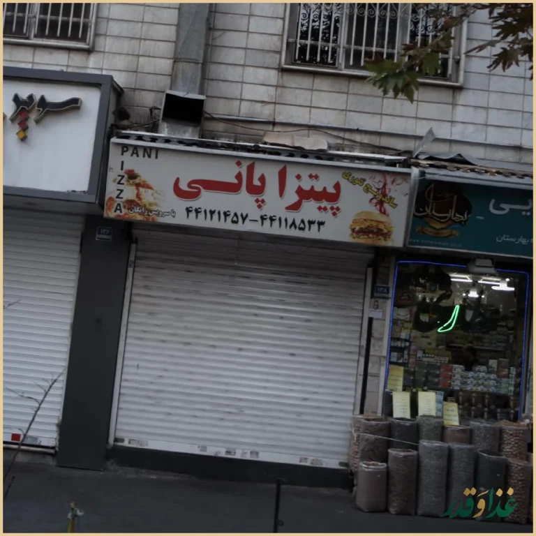 فست فود و پیتزا پانی