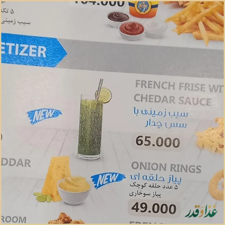 فستفود مرغ سوخاری چیگن