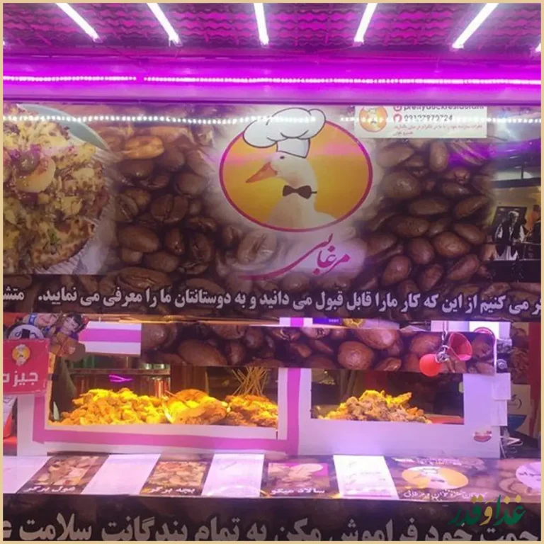 فست فود مرغابی زیبا