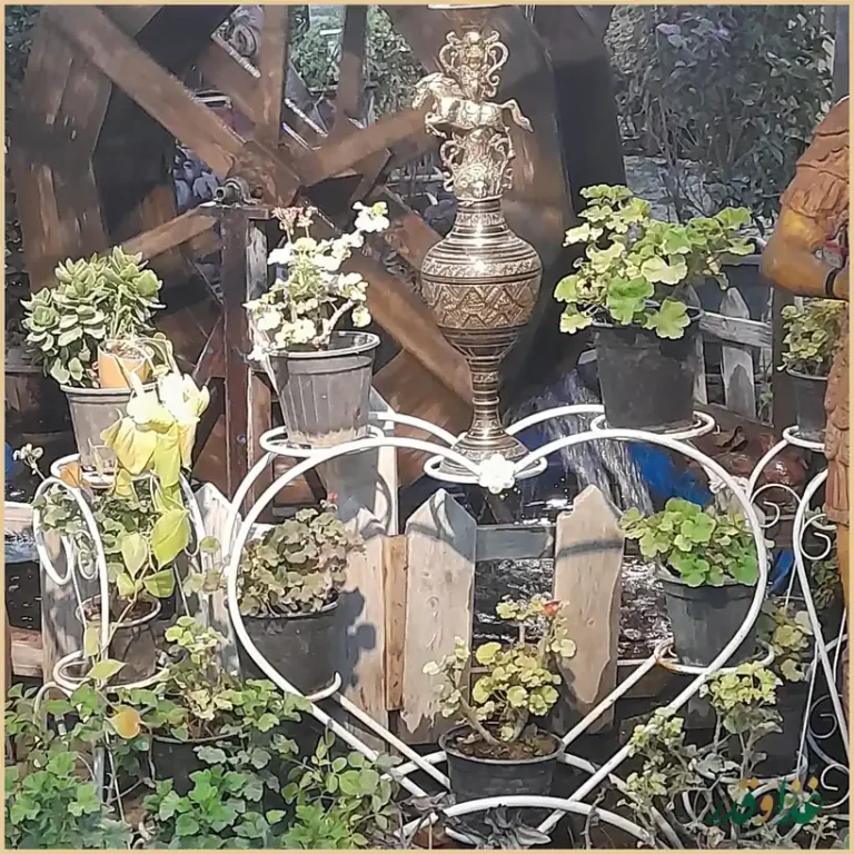 باغچه رستوران و کافی شاپ نان و نمک شهران