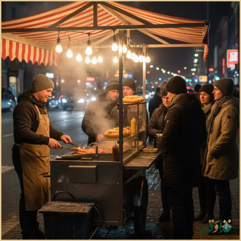 راسته غذای خیابانی