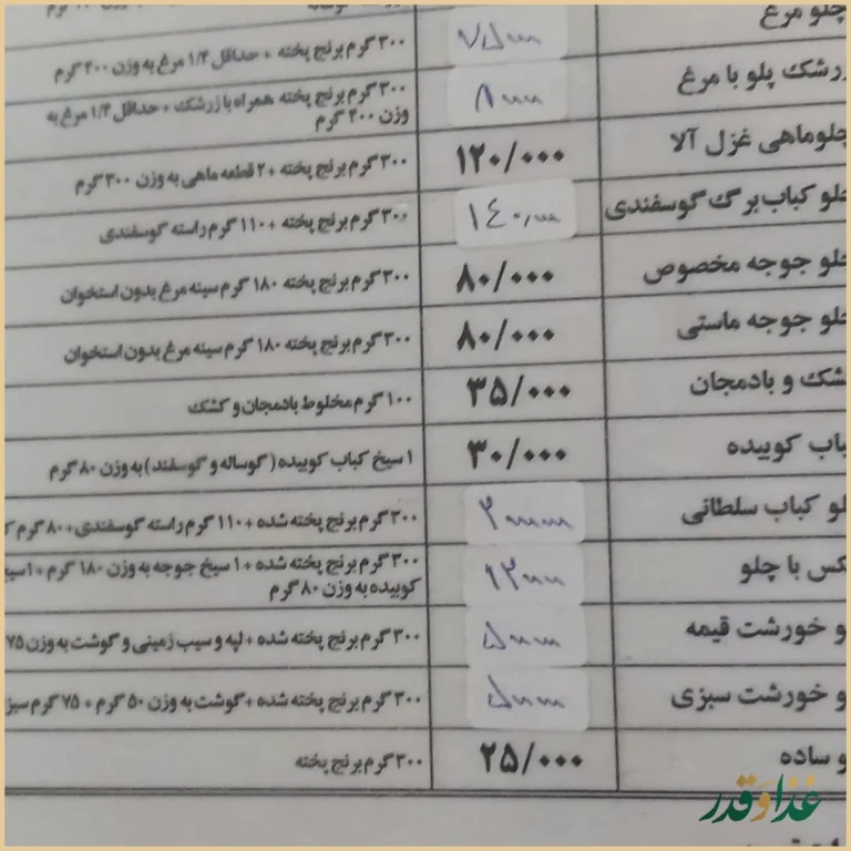 رستوران کوثر