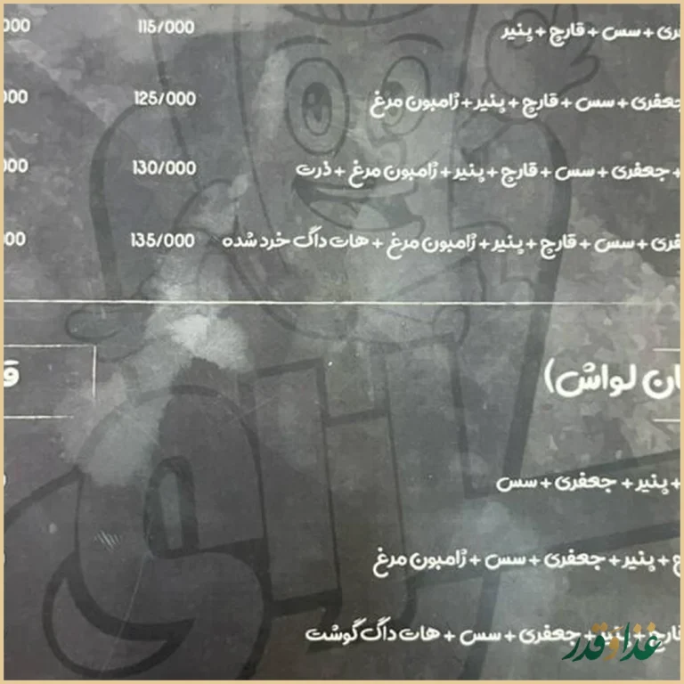 فست فود سارای