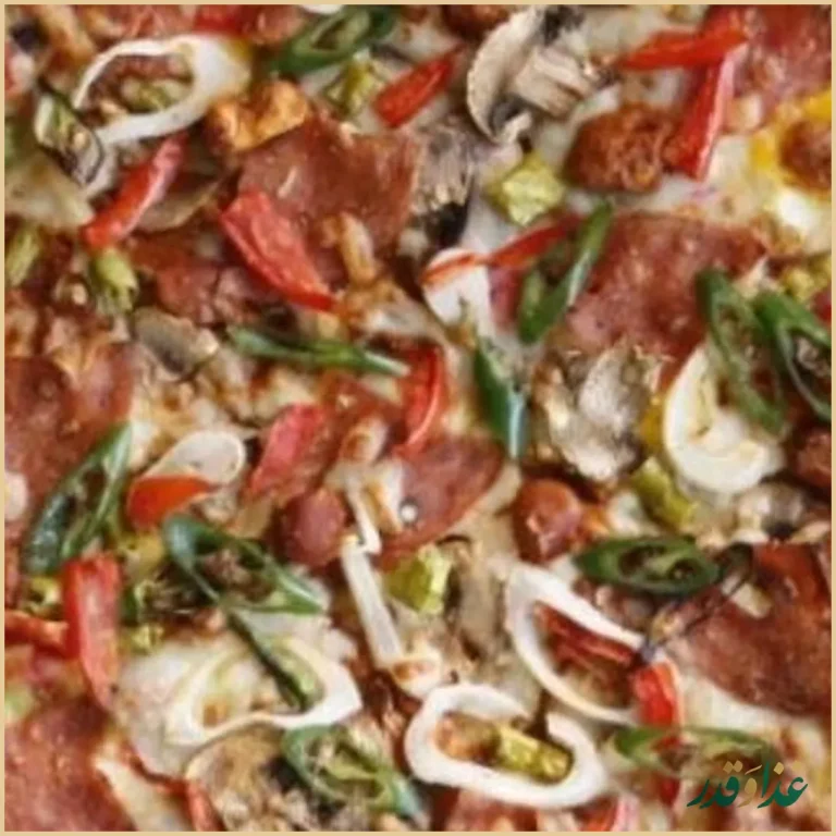 پیتزا همبرگر صدف شهرابریشم