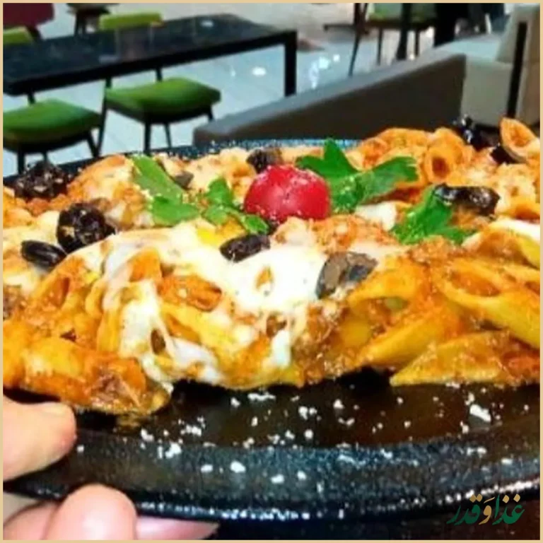 پیتزا همبرگر صدف شهرابریشم
